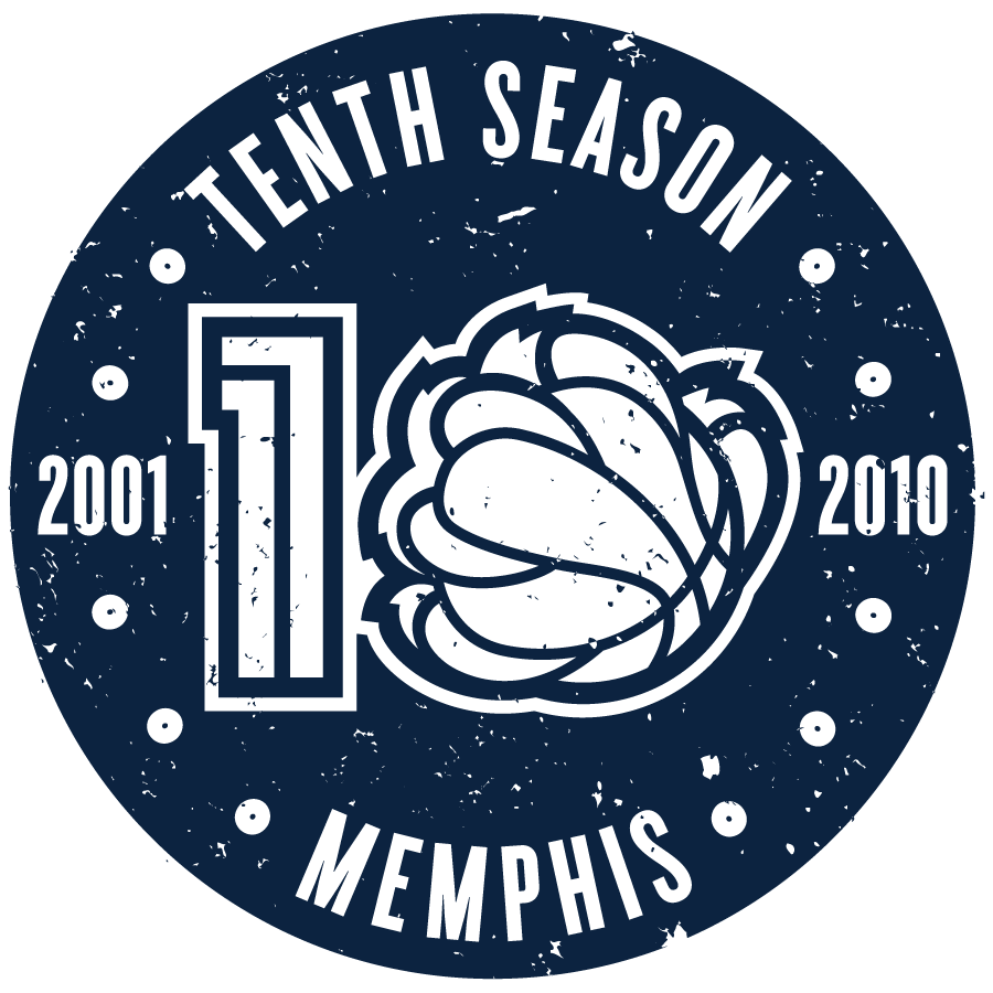 Memphis Grizzlies 2011 Anniversary Logo t shirts DIY iron ons
